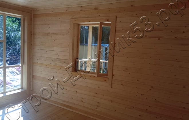 5 Каркасно-щитовой дом Д-23, 9х9м, 81М², Московская область, Дмитровский район, деревня Алешино (9)